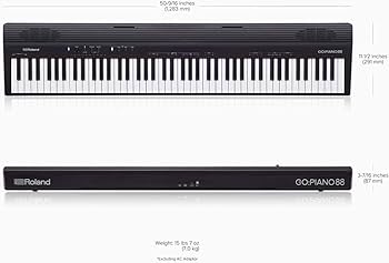 美品✨ Roland GO:Piano 88 電子キーボード ピアノ スタンド付 楽天市場】Roland ローランド 電子キーボード GO PIANO88 (GO-88PX) X